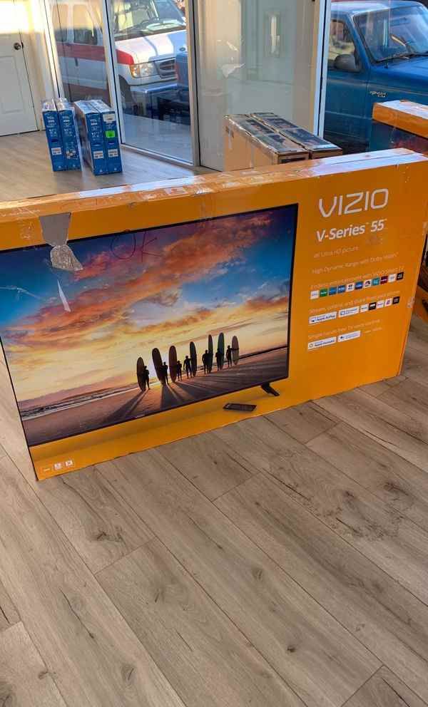 Vizio TV!! All new with Warranty! 55 inch television! UMW9K