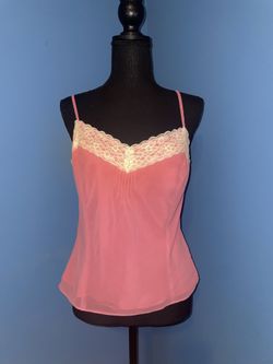 Ann Taylor Loft Women’s Pink Polyester Cami W Zipper Sz 6