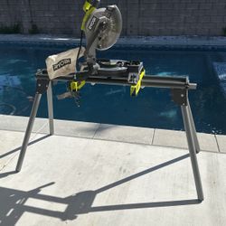 Ryobi 10” Miter Saw With Portable Stand
