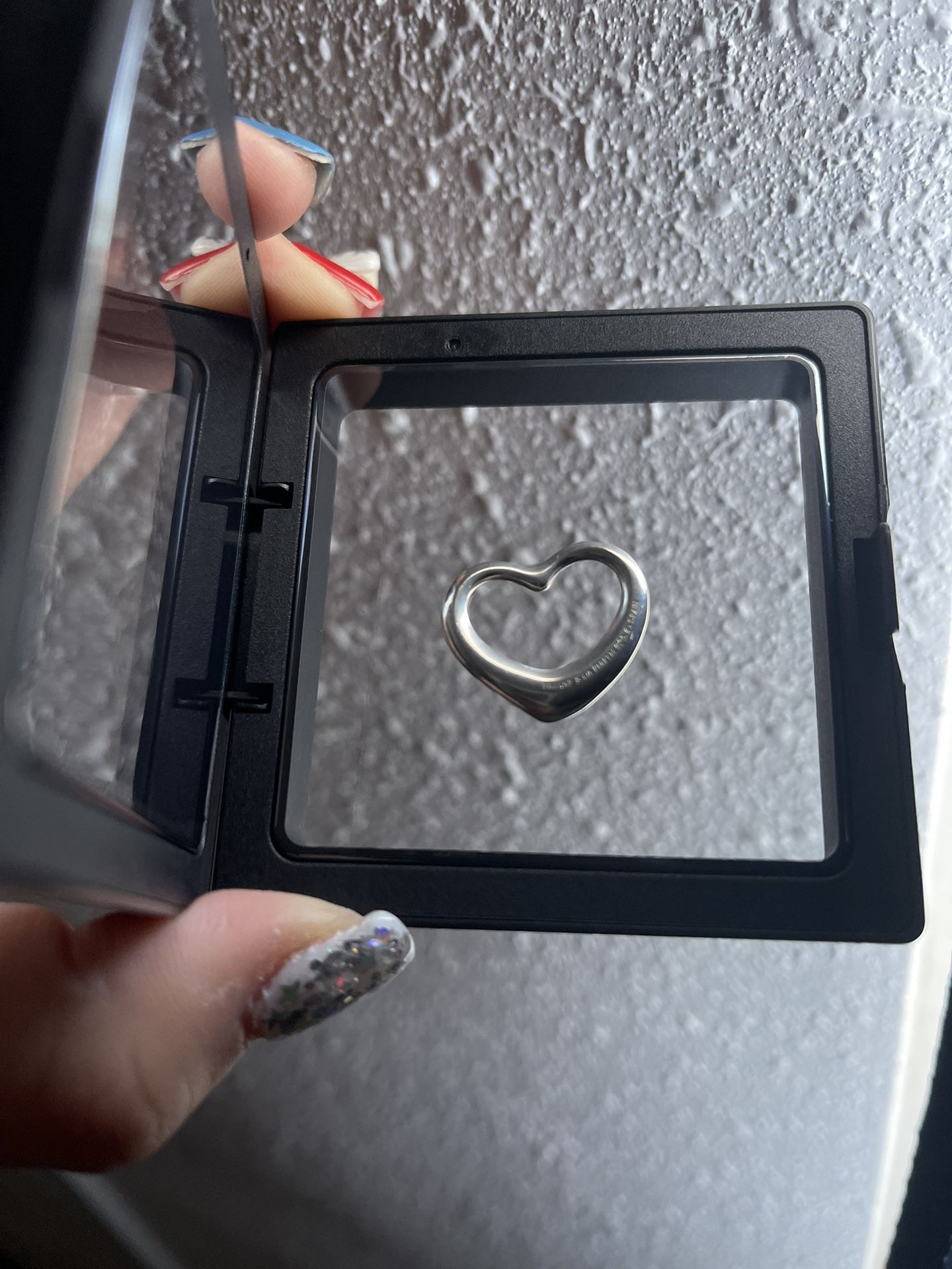 Tiffany & Co. Open Heart Pendant