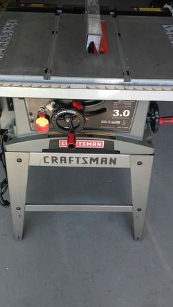 Table saw craftsman sale 3.0