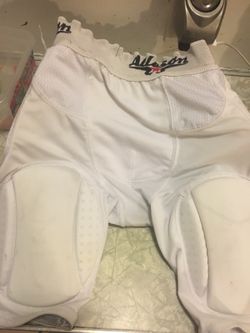 Padded sports shorts football