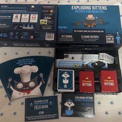 Exploding Kittens Recipes For Disaster Board Game