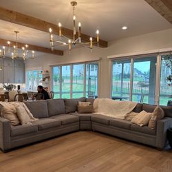 Grey Sectional Couch 