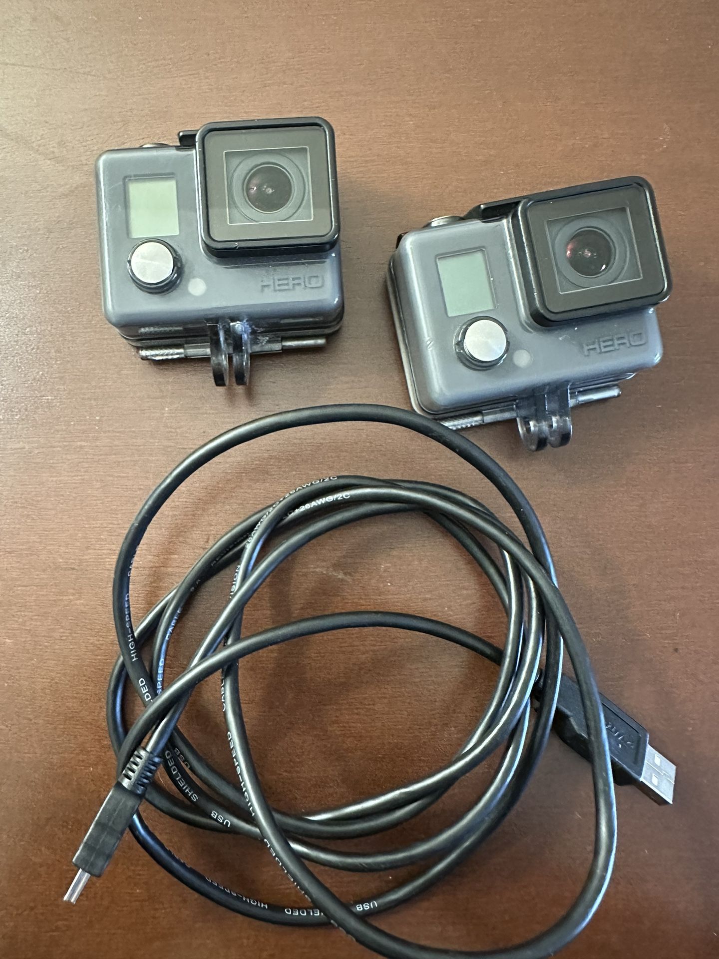 GoPro cameras (be a HERO) 