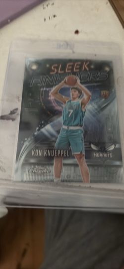 Topps Chrome Kon Knueppel Sleek Finishers #SF-24 Rookie Charlotte Hornets