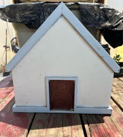 Small wood toy house