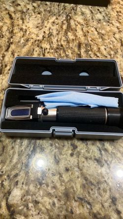 Refractometer for salt water