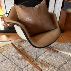 Eames Upholstered Rocking Chair - Vintage