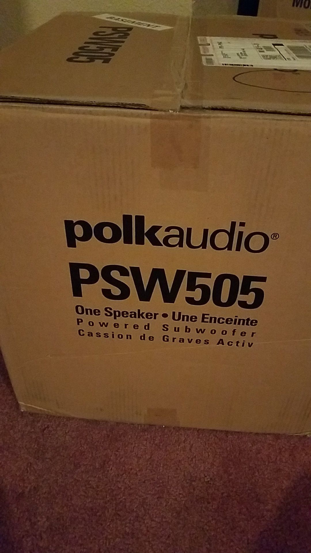 Polk Audio Sub woofer PSW505