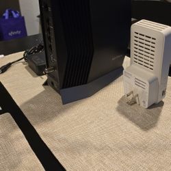Netgear CAX80 Cable Modem Xfinity/Spectrum Plus AX1800 Extender