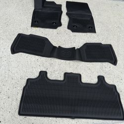 OEM All Weather Mats For 2025 4Runner 3 Rows
