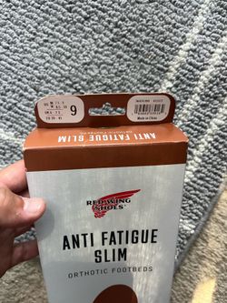 Red Wings-Orthopedic Insoles New in Box Size 9