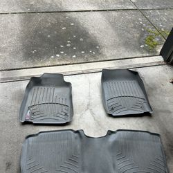 Weather Tech Floor Matts. Fits Lexus Es350 And Probably Some Other Cars 