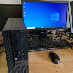 Dell Optiplex 3040 SFF Intel i3-6100 3.70GHz 4GB 500GB HDD Windows 10 Computer