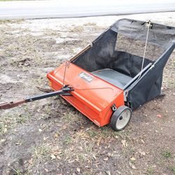 Tow Behind Lawn Sweeper