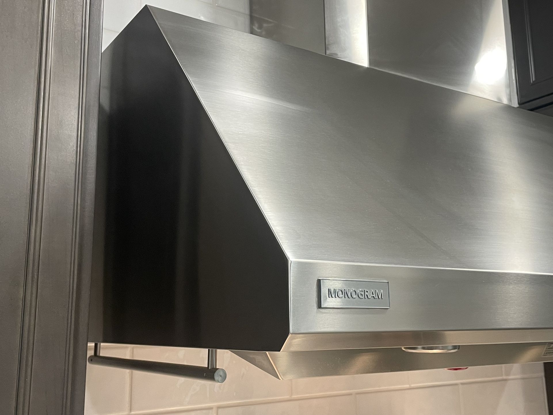 Monogram, stainless steel professional hood