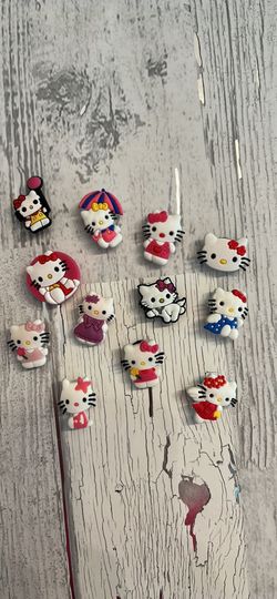 Hello Kitty Croc Charms