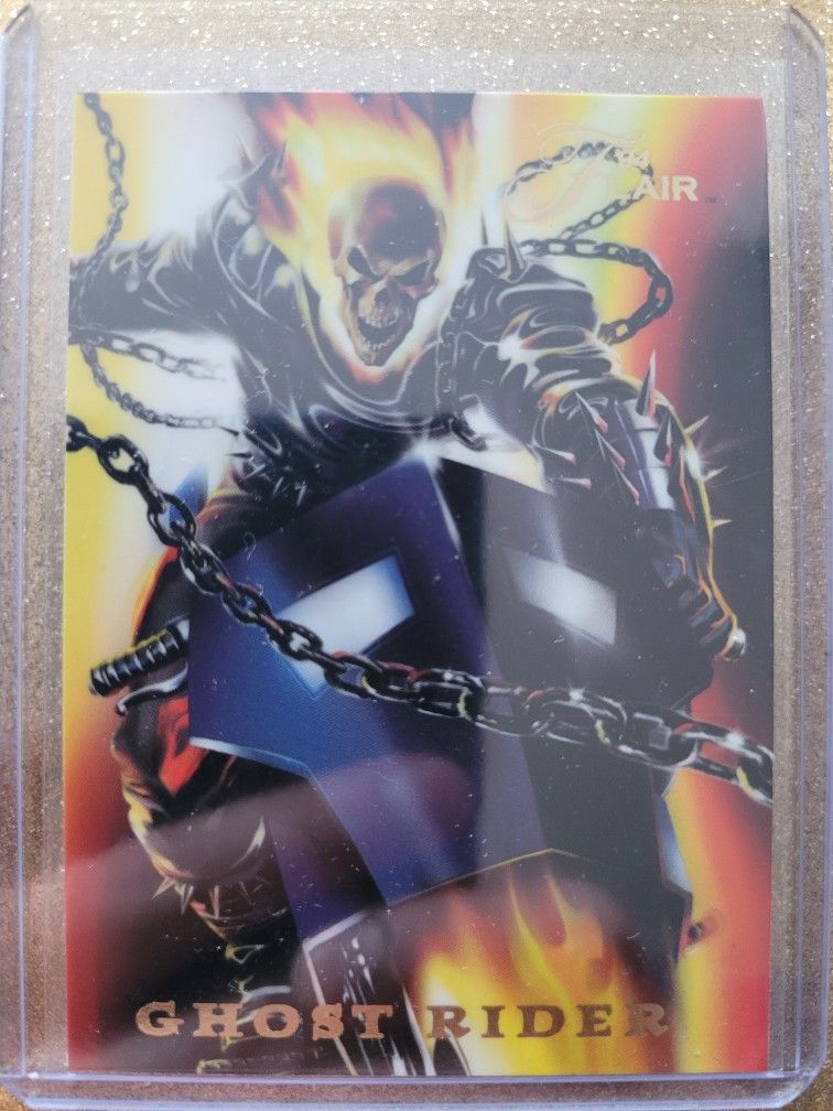 94 Flair Marvel Annual P Ghost Rider!