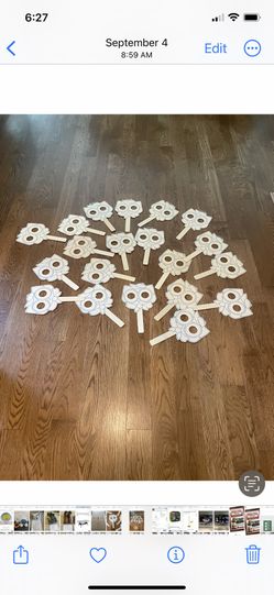 Masks - Wooden Craft - $1 Each