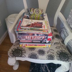 KIDS books and BOARD GAMES
