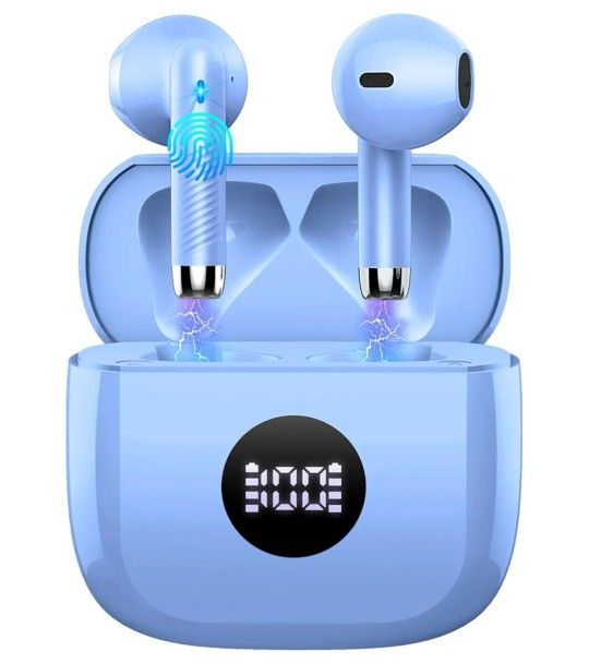 Jxrev True Wireless Earbuds J53 - Light Blue