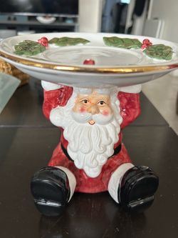 Santa platter