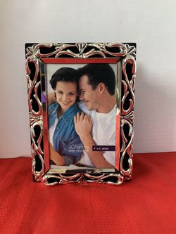 JCPenney Home Collection Pierced Silver Plated Photo Album 100 Photos 4x6