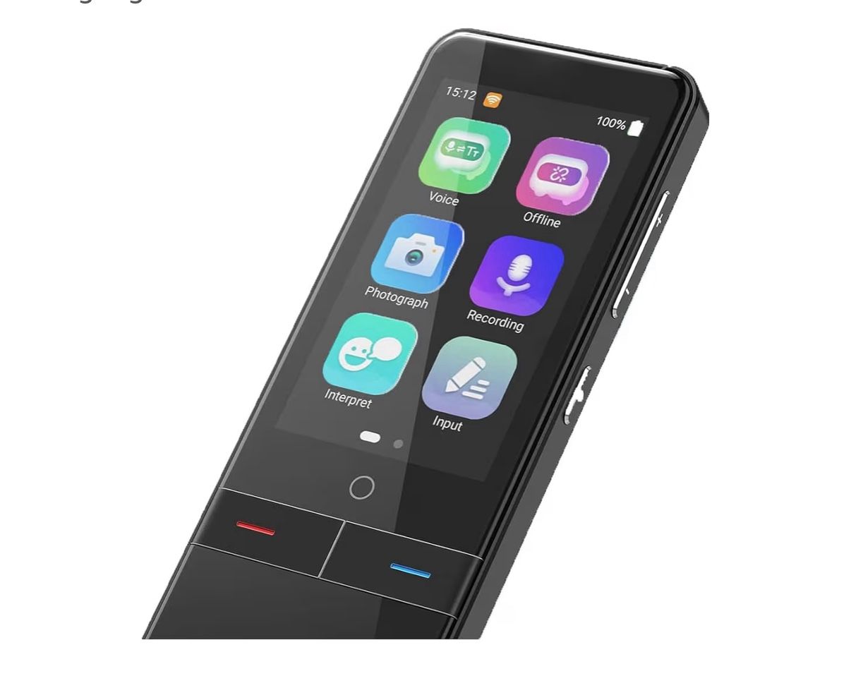 Languages OfflineTranslator Device No WiFi Needed,199 Languages Offline Online Photo Translation
