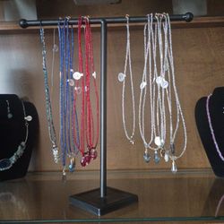 Cristales En Variedad ,Unos En Baño De Plata Nuevos 