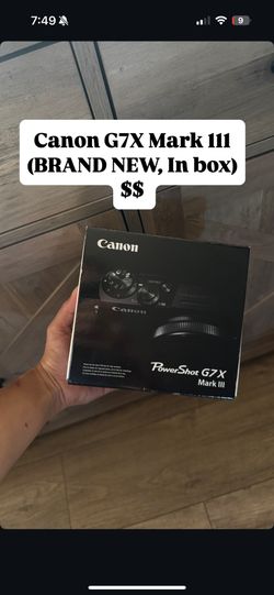 Cañón G7x Mark III