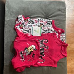 Baby Girl Minnie Mouse Onesies 