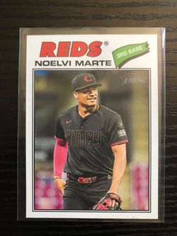 Noelvi Marte 2026 Topps Heritage Base Card #100