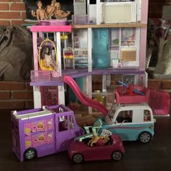 Barbie House With Everything 