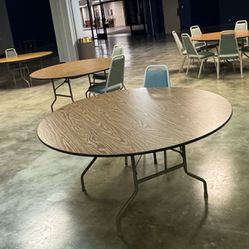 Tables  Round Folding Banquet 60”
