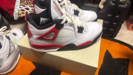 Jordan 4 red cement