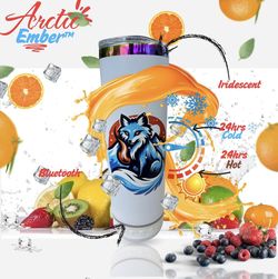 WHITE 20 0z Vacuum Insulated Tumbler – or hot for hours for commuting, errands, gym, and everyday