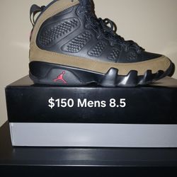 Jordan Retro Olive 9 Size 8.5 