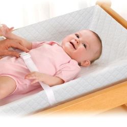 NEW IN BOX 4-Sided Changing Pad – Durable Quilted Changing Pad Made with Waterproof Material

