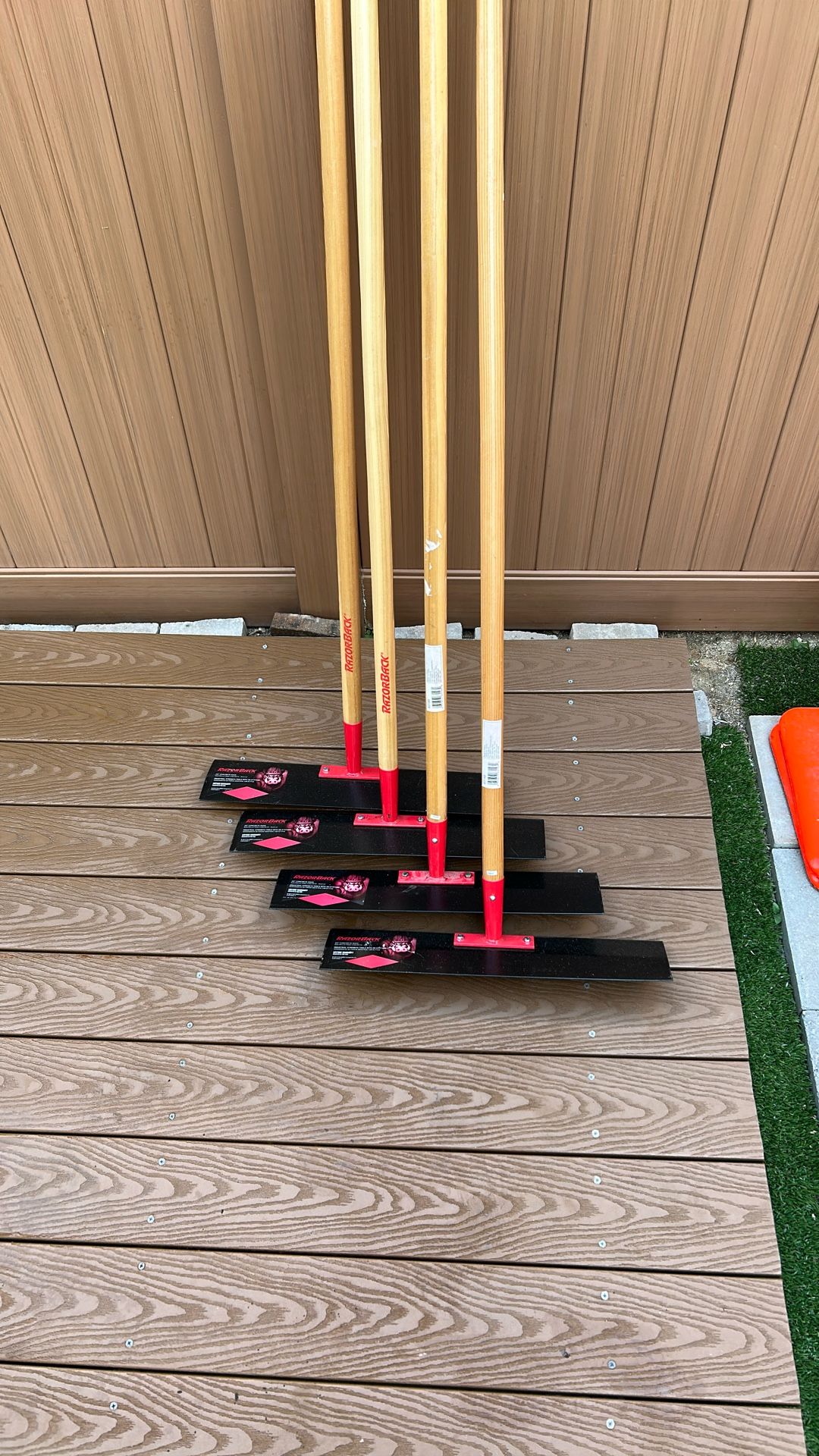 20-inch Concrete Rake Brand New Set Of Four (4)