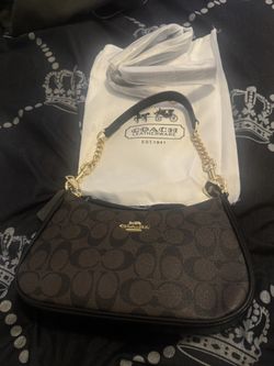 Original Coach Women's Teri Mini Crossbody Bag in Signature Canvas