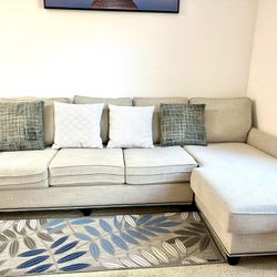 Basset - Sectional Sofa 3 + Sleeper L shaped