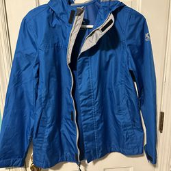 Blue Rain Jacket 
