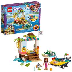 BOX BEAT UP - ITEM MINT - LEGO Friends Turtles Rescue Mission Rescue Kit Olivia