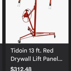 Drywall Panel Hoist 