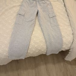 Aritzia Cozy Sweatfleece Mega Cargo Sweatpants 