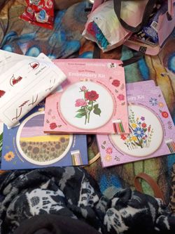Scribble Scribe Embroidery Kits