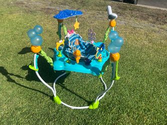 Finding Nemo baby bouncer jumper as is