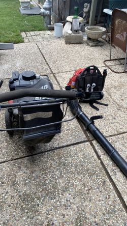 Snapper Commercial walk behind and EBZ commercial backpack blower
