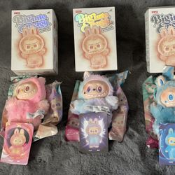 POP MART The Monsters Big into Energy Series-Vinyl Plush Pendant Blind Box, Blind Box Figures, Random Design Action Figures Collectible Toys Home Deco